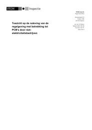 Handhavingsrapport naleving PCB-regelgeving door niet ...