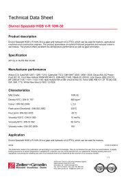 Technical Data Sheet - Zeller+Gmelin GmbH