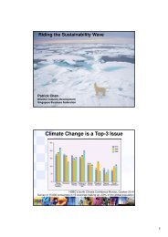 Climate Change is a Top-3 Issue - Singapore Institute of ...