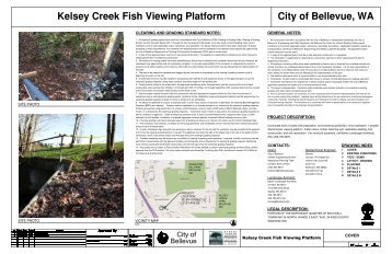 Kelsey Creek Fish Viewing Platform - City of Bellevue