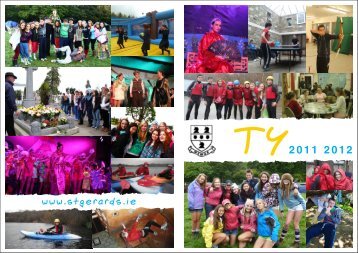 TY Newsletter 2012 - St. Gerard's School