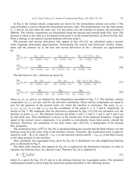 Numerical simulation of two-dimensional flows over a circular ...