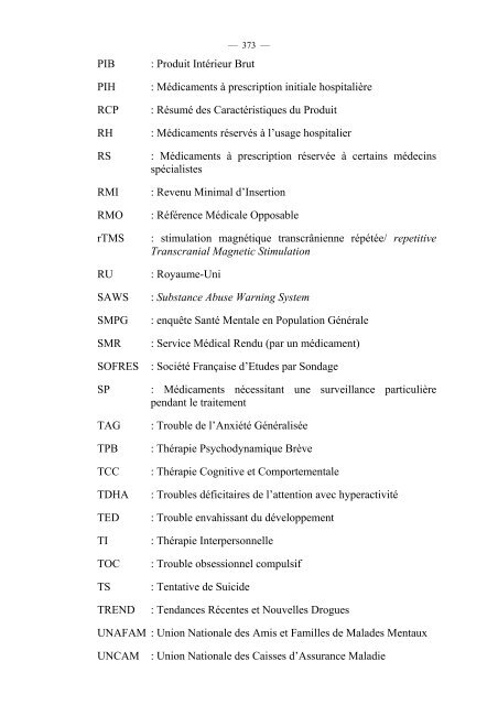 RAPPORT - SFRMS