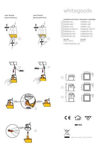 whitegoods 100 Plaster-in Installation Instructions A3.qxd