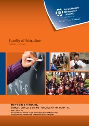 concepts and methodology in mathematics education - Nelson ...