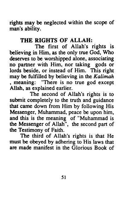 The Principles of Islam - PDF - Islam 114 Dawah Group