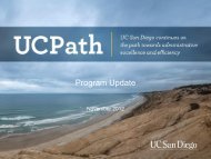 Program Overview - November 2012 - Blink - UC San Diego