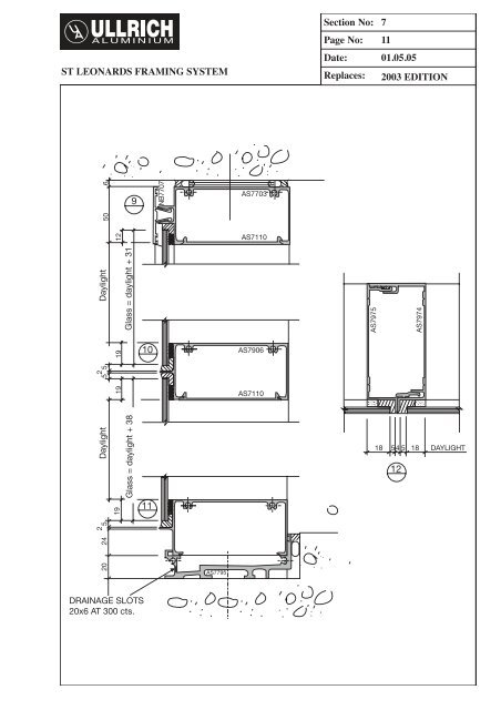 Commercial Framing Systems - Ullrich Aluminium