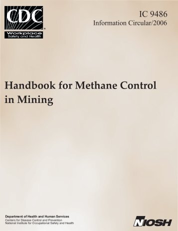 Handbook for Methane Control in Mining - AMMSA