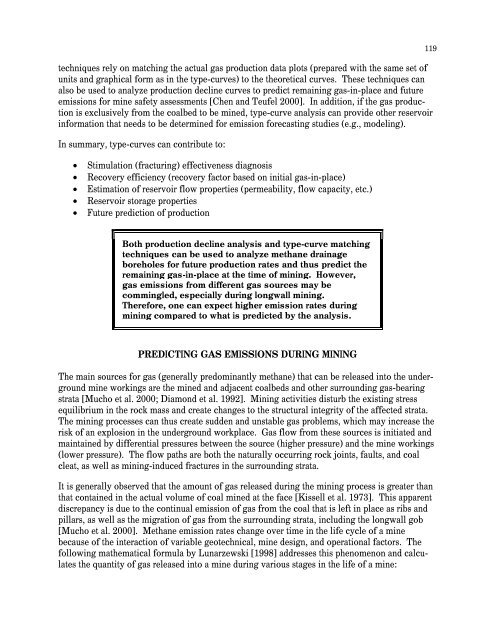 Handbook for Methane Control in Mining - AMMSA