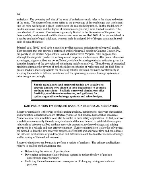 Handbook for Methane Control in Mining - AMMSA