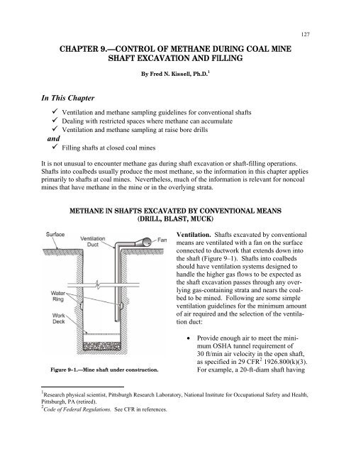 Handbook for Methane Control in Mining - AMMSA