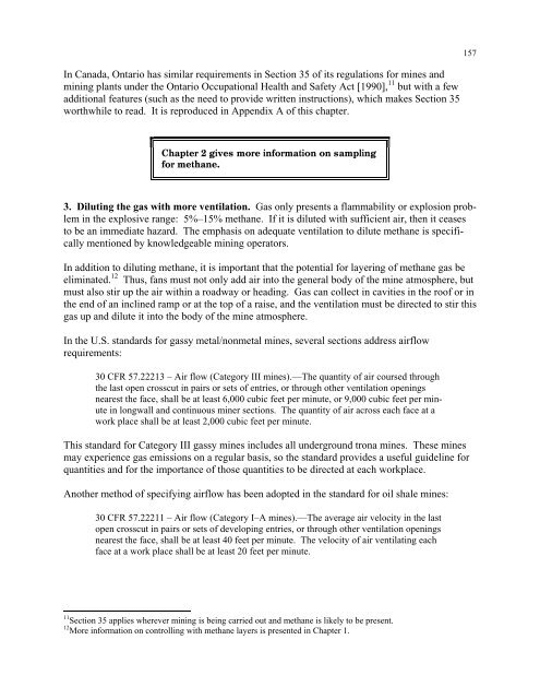 Handbook for Methane Control in Mining - AMMSA