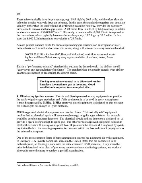 Handbook for Methane Control in Mining - AMMSA