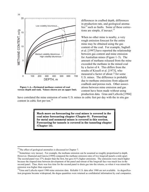 Handbook for Methane Control in Mining - AMMSA