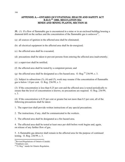 Handbook for Methane Control in Mining - AMMSA