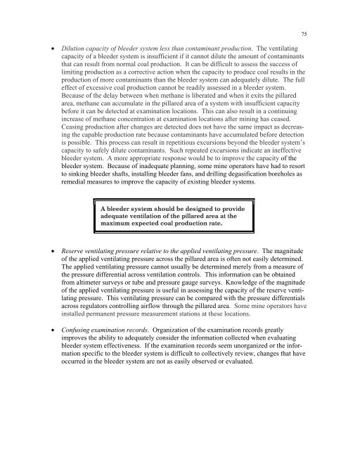 Handbook for Methane Control in Mining - AMMSA