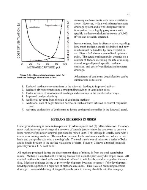 Handbook for Methane Control in Mining - AMMSA