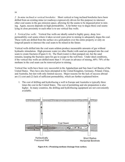 Handbook for Methane Control in Mining - AMMSA