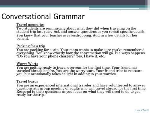 Assessing Interpersonal Communication - StarTalk