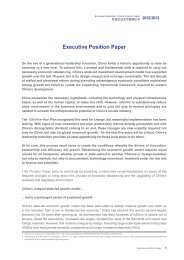 European Business in China - Executive Position Paper - CBI