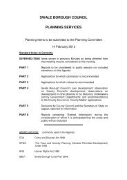 Report for Item 5 - Swale Borough Council