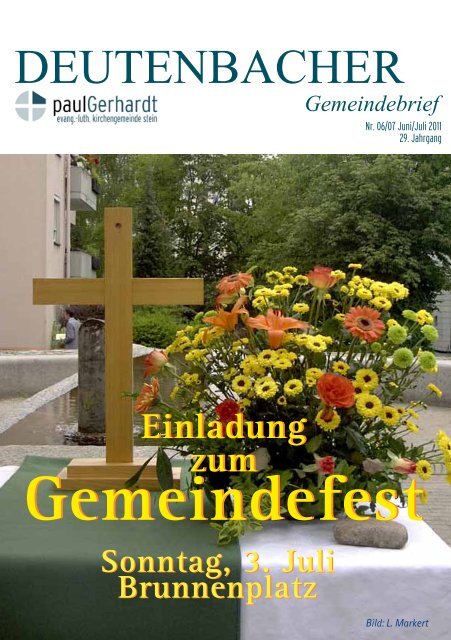 Gemeindefest Gemeindefest - Paul-Gerhardt-Kirchengemeinde Stein