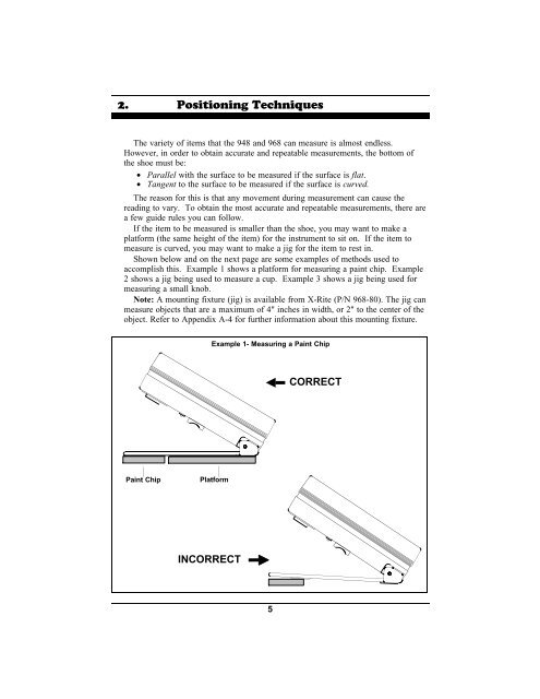 968 Spectrophotometer Operation Manual ***discontinued ... - X-Rite