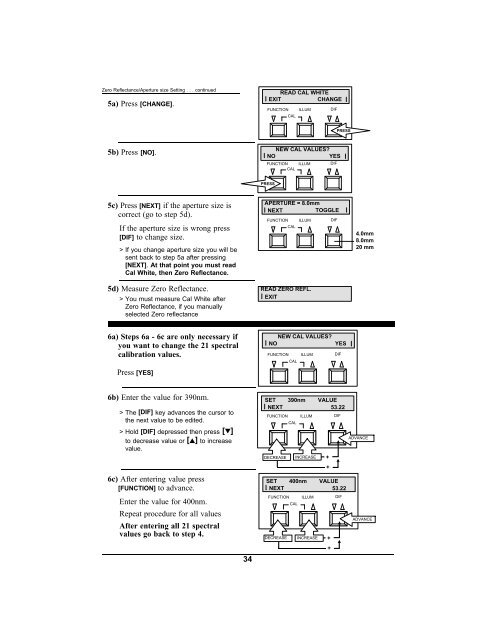 968 Spectrophotometer Operation Manual ***discontinued ... - X-Rite