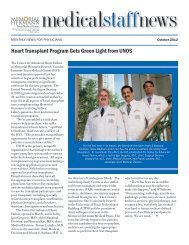 Heart Transplant Program Gets Green Light from UNOS - Memorial ...