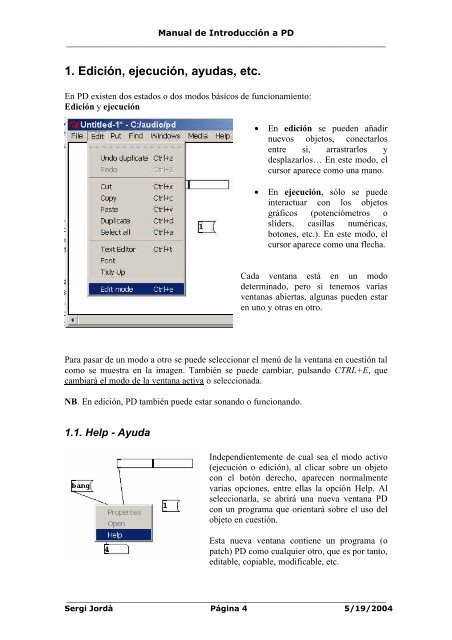 Manual de IntroducciÃ³n a PD - PicaLab