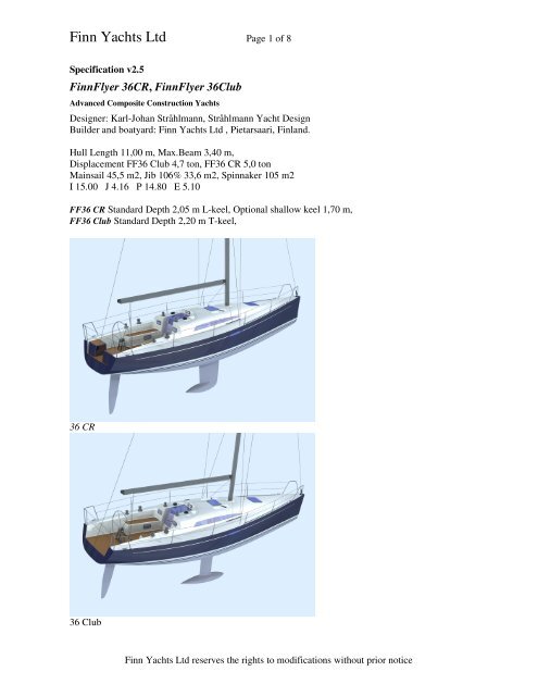 Finn Yachts Ltd - Blur