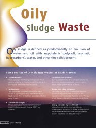 Oily Sludge Waste - Saudi Aramco