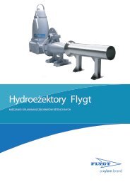 HydroeÃ…Â¼ektory Flygt.pdf (1240 KB) - Water Solutions