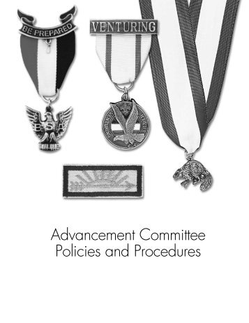 Advancement Committee Policies and Procedures Guide