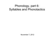 Phonology, part 6: Syllables and Phonotactics - Basesproduced.com