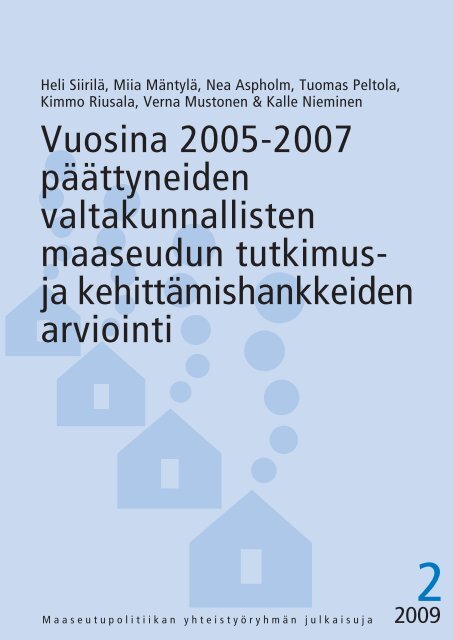 Julkaisu 2_2009 - Maaseutupolitiikka