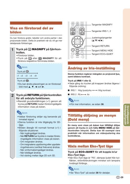 XV-Z17000 Operation-Manual SE - Sharp