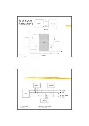 four-cycle handshake