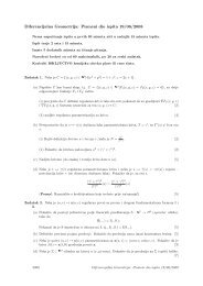 Diferencijalna Geometrija: Pismeni dio ispita 19/06 ... - Front Slobode