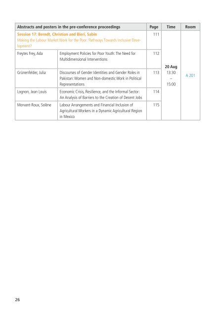 Detailed Programme - ICRD 2012 - International Conference on ...