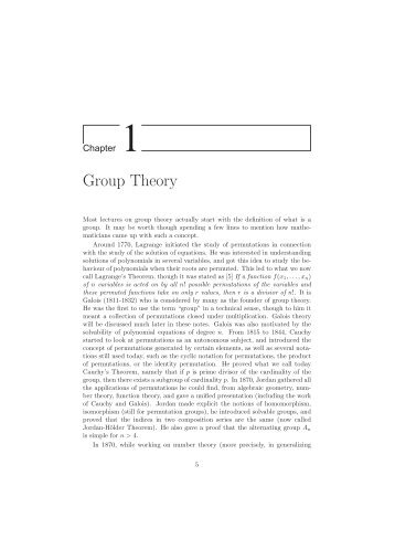 Group Theory