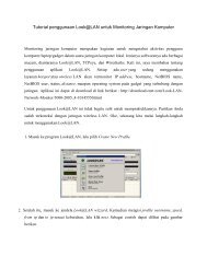 Tutorial penggunaan Look@LAN untuk Monitoring Jaringan Komputer