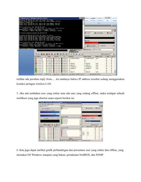 Tutorial penggunaan Look@LAN untuk Monitoring Jaringan Komputer