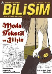 Moda-Tekstil ve BiliÅim Dosya - BiliÅim Dergisi