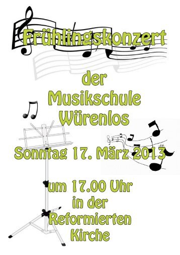 Programm - Schule WÃ¼renlos