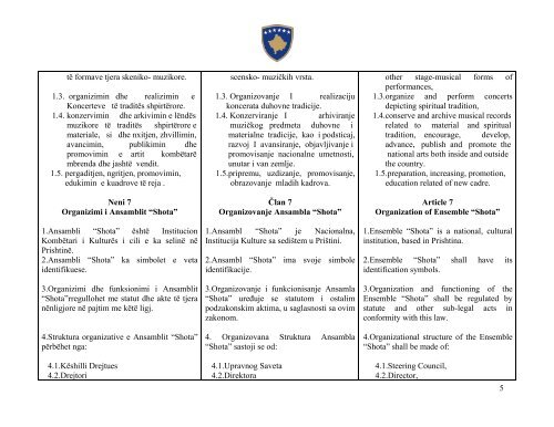 Republika e KosovÃ«s - Zyra e Kryeministrit