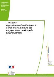 TroisiÃ¨me rapport annuel au Parlement sur la mise en oeuvre des ...