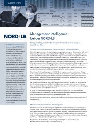 Management Intelligence bei der NorD/LB: - TONBELLER® AG