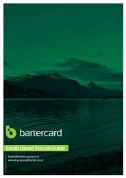 South Island - Bartercard Travel